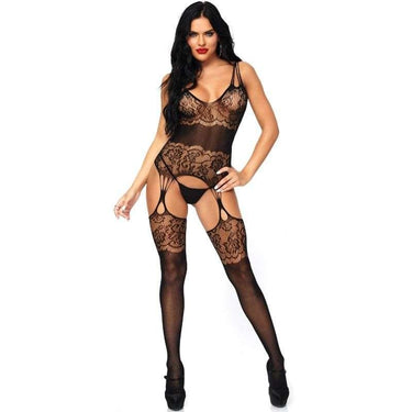 Bodystocking floreale seducente Leg Avenue, eleganza e sensualità